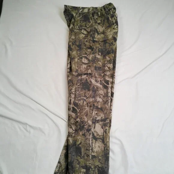 Boundaries Camo Cargo Pants XS 0–2 Women's Elastic Waist Hunting Utility - Picture 3 of 7
